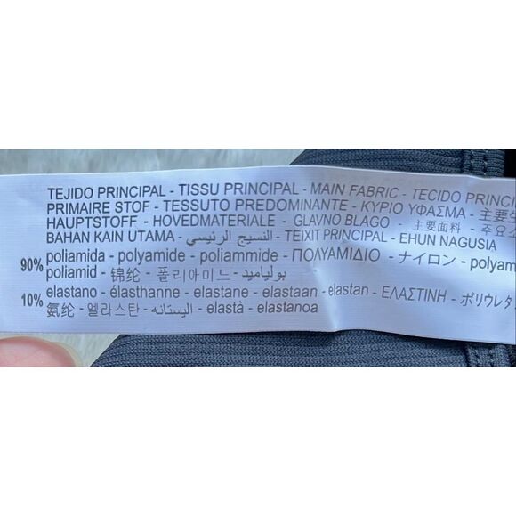 NWT Zara Ribbed Keyhole Crossed Halter Crop Top in Black, Size Medium - Picture 13 of 14